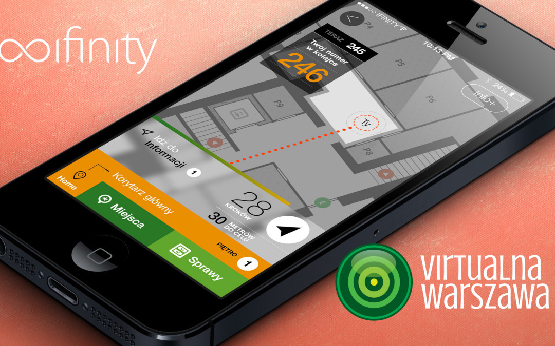 Navigation in Warsaw offices with Ifinity